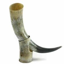 Medieval Viking Drinking Horn Drinking Horn mug Ox Horn Cup ...