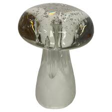 20th Century Murano Blown Glass Paperweight Mushroom For ...