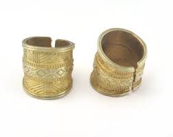 Adjustable Ring Raw Brass (18mm 8US Inner Size) OZ2654 - Etsy