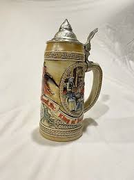Brand new Anheuser-Busch, Inc. Lidded stein hand crafted in Brazil, with box | eBay