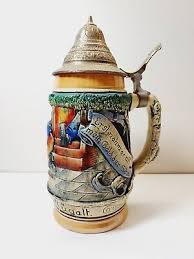 Vintage Original King 7 375 Beer Stein "Drink Beer and Fly" | eBay