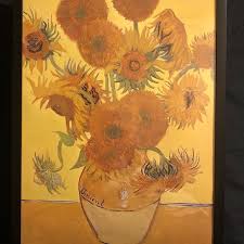 Van Gogh | Art | Framed Print Vase With Fifteen Sunflowers ...