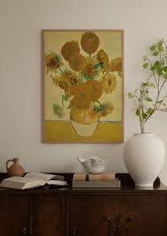 Van Gogh - Sunflowers Flower Painting Poster | Poster Store US