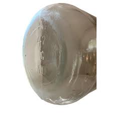 Early 20th Century Demijohn Clear Glass Water Bottle Jug ...