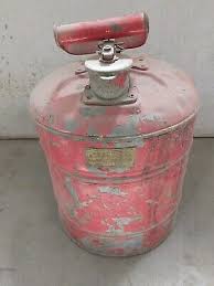 vintage 5 gallon metal gas can | eBay