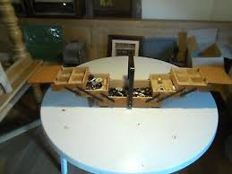 Holz Nähkästchen Utensilien -box Shabby aufklappbar 50 er ...