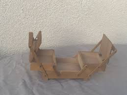 Charming Sewing Box, Varnished Wood, Art Deco - Etsy