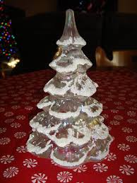 Fenton Glass Large Christmas Tree Snow and similar items