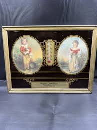 Vtg Framed 8” X 6” Adv. Thermometer w/Calendar 1960 Pinckneyville, ILL | eBay