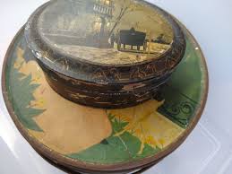 Antique Victorian Tin Box: Jack the Ripper Style Stage Coach Scene - Etsy