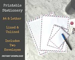 Airmail Letter Paper - Etsy Singapore