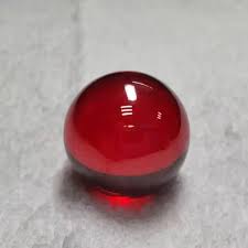 Wholesale Red Synthetic Ruby Round Cut Stone for Jewelry