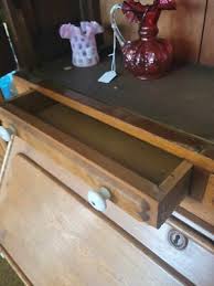 Antique Victorian Eastlake Walnut Secretary Desk & Bookcase ...