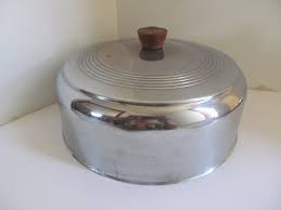 MCM Dome Top Cake Carrier Large Stainless Chrome Cake ...