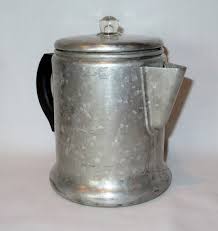 Vintage WEST BEND Aluminum Camp Stove Top Coffee Pot Percolator 8 Cup Camping | eBay