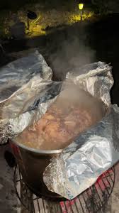 Cooking A Cows Head outside | TikTok