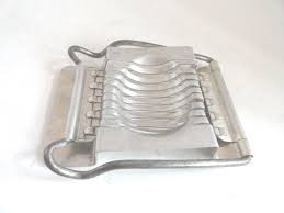 Vintage Aluminum Hard Boiled Egg Cutter or Slicer Small ...
