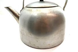 Vintage WALKER WARE Aluminum Teapot Tea Kettle with handle 1960's or older (n8) | eBay