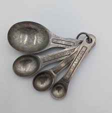 Vintage Kitchenware Aluminum Measuring Spoons; A1-2a | eBay