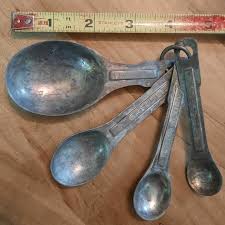 Measuring Spoons Vintage Aluminum 1950s - Etsy