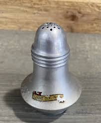 Antique Military Aluminum Salt Shakers Set Of 2, 1904 Dated, US Army | eBay