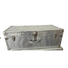 GORGEOUS - Vintage Aluminum Trunk | eBay
