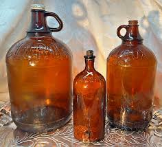 LOT of 3 Vintage Clorox Amber Brown Glass Bottles | eBay