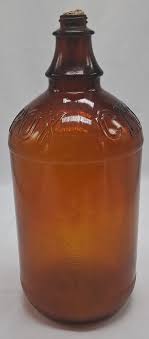 Vintage Amber Brown Glass Clorox Bleach Bottle. No Cracks. With Cork. No Chips. | eBay