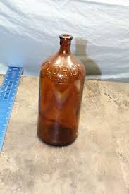 VINTAGE BROWN GLASS CLOROX BOTTLE 32 OZ. 4C2 | eBay