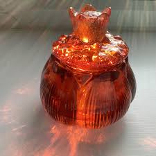 Hand Crafted Small Resin Lotus Jar Ring Jar Jewellery - Etsy ...