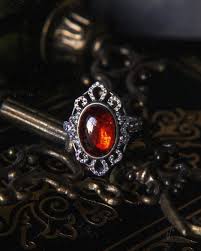 The "Crimson Ghost” Heirloom Ring – petalsandpoison