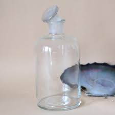 French Vintage Laboratory Bottle: 1930s Apothecary Glass Jar - Etsy