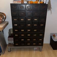 Industrial Vintage Card File