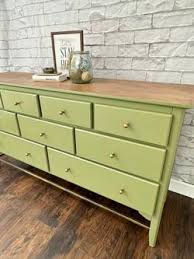 Modern Green Wood 9 Drawer Dresser for Sale in Spring, TX - OfferUp