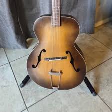 Beautiful Vintage 1950's Kay Hollowbody Archtop Guitar w/Kelvinator Headstock | Reverb