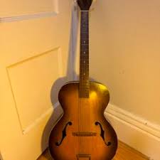 1950s SILVERTONE arch top “Fhole” Sunburst Acoustic Guitar for Sale in San Francisco, CA - OfferUp