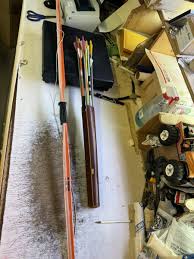 Vintage Ben Pearson No. 3330 54” Recurve Bow With Arrows ...