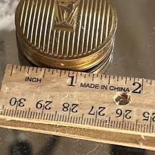 1930s Vintage Dermetics Powder Rouge Compact Art Deco ...