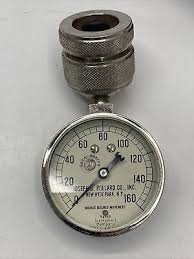 Vintage Marsh Instrument Co. 160 PSI Max Pressure Gauge ...
