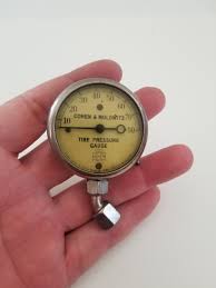 Vintage U.S. Gauge Co Tire Pressure Gauge: 1920s Auto Tool ...