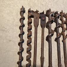Vintage Lot Of Wood Drilling Drill Bits | eBay