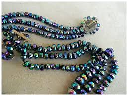 VOGUE- signed vintage bracelet and necklace. For Sale at ...