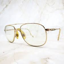 Marchon Jonathan 2 Eyeglasses Frame Men's GEP Gold Metal Full Rim Aviator 135 | eBay