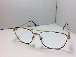 Designer Eyeglasses FRAMES Aviator Brown/Gold 56[]16 145 | eBay
