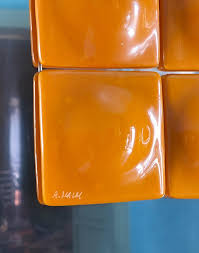 Mid-Century Modern Inspired Mirror Sculpture Glass and Steel by Amanda Malm For Sale at 1stDibs