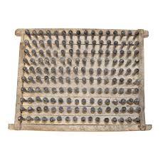 Balloon Molds Textured Wall Art Thick Spindles C | Chairish