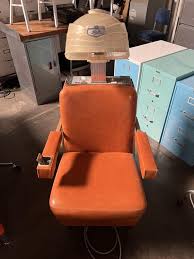 Vintage Retro Orange Swift Salon Hair Dryer Chair - Etsy