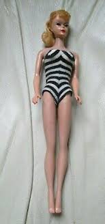 1961 ORIGINAL JAPAN BARBIE PONYTAIL~#5~HARD CURL+CURLY BANGS~UNTOUCHED FACE~#850 | eBay