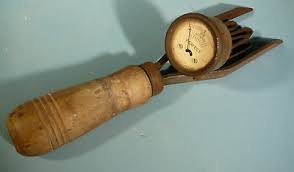 Vintage Wood Handle Perfect 6 Volt Tester Steampunk Copper ...