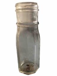 Vintage Glass Bottle Pharmacy / Condiment? Jar 481 On Bottom ...
